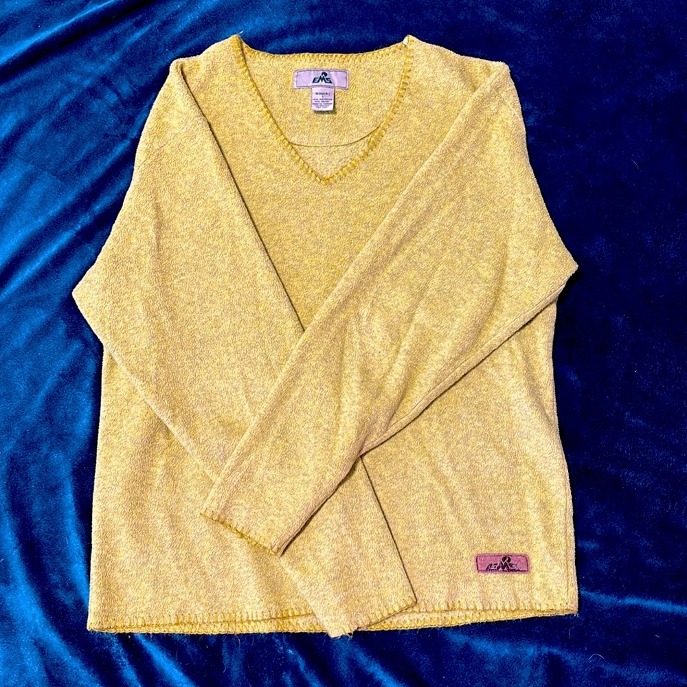 EMS Women’s Sweater Warm Lime Green Size S